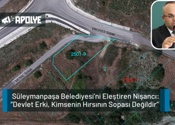 Süleymanpaşa Belediyesi’ni Eleştiren Nişancı:Mahkeme Kararı Olmadan “CİMER” Şikayeti, Yol Kapatmaya Bahane Edilemez