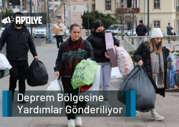 Deprem Bölgesine Yardımlar Gönderiliyor