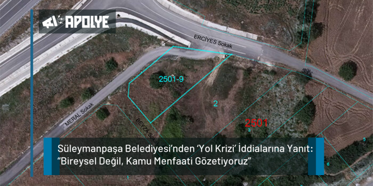 Süleymanpaşa Belediyesi’nden Yol Krizi İddialarına Yanıt