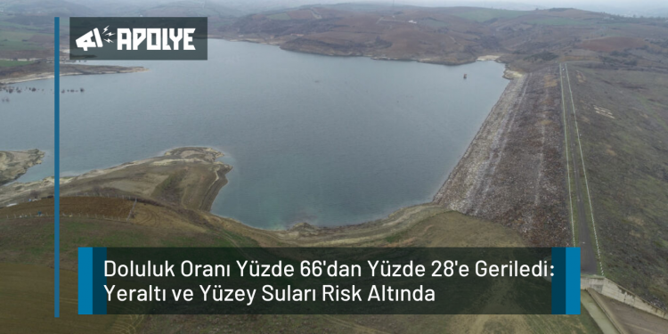 Doluluk Oranı Yüzde 66’dan Yüzde 28’e Geriledi: Yeraltı ve Yüzey Suları Risk Altında