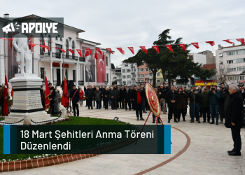 18 Mart Şehitleri Anma Töreni Düzenlendi