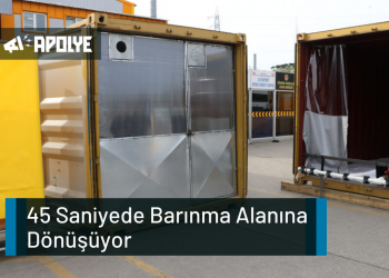 Afet Zamanında Barınma Alanlarına Dönüşecek
