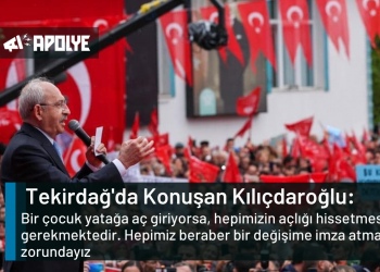 Kılıçdaroğlu: “Bir çocuk yatağa aç giriyorsa, hepimizin açlığı hissetmesi gerekmektedir”