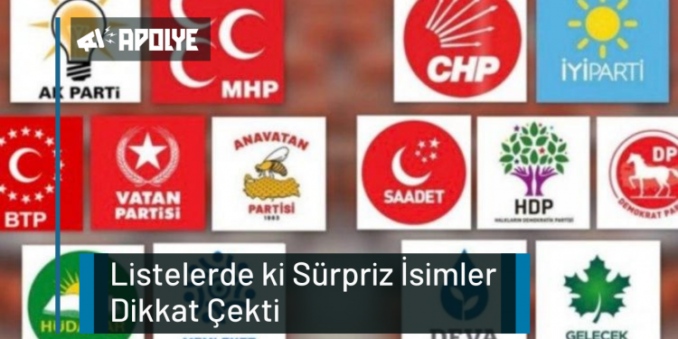 Listelerde ki Sürpriz İsimler Dikkat Çekti