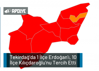 Tekirdağ’da Hangi Lider Oy Oranını Arttırdı