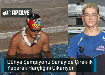 Dünya Şampiyonu  Sporcu, Çıraklık Yaparak Harçlığını Kazanıyor