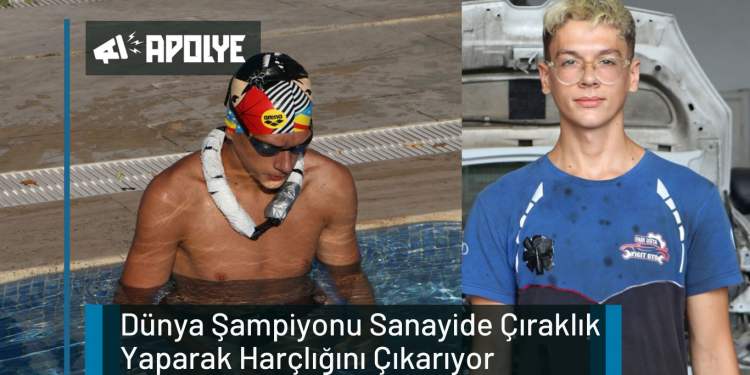 Dünya Şampiyonu  Sporcu, Çıraklık Yaparak Harçlığını Kazanıyor