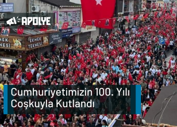 Cumhuriyetimizin 100. Yılı Coşkuyla Kutlandı