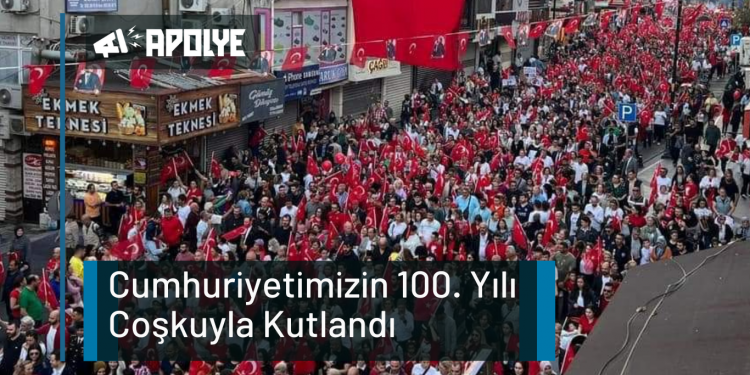 Cumhuriyetimizin 100. Yılı Coşkuyla Kutlandı