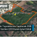 Tarım Topraklarına Yapılacak OSB İçin  Verilen ÇED Kararı İptal Edildi