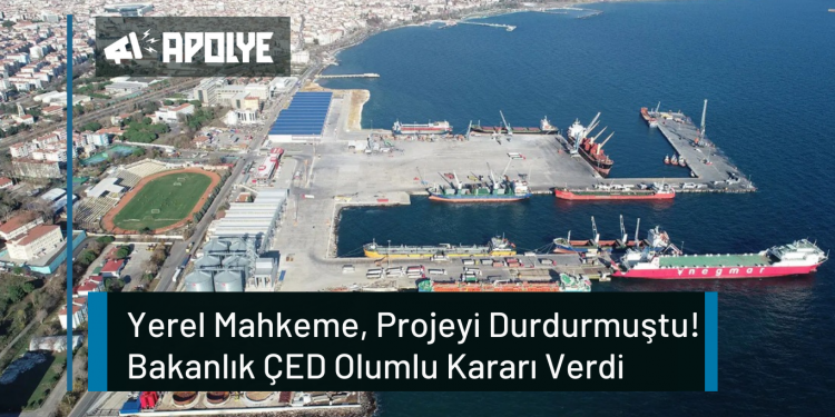 Ceyport Limanı Genişleme Projesini Mahkeme Durdurdu! Bakanlık ÇED Olumlu Kararı Verdi